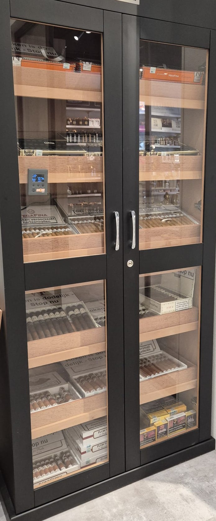 Premium cigars Display
